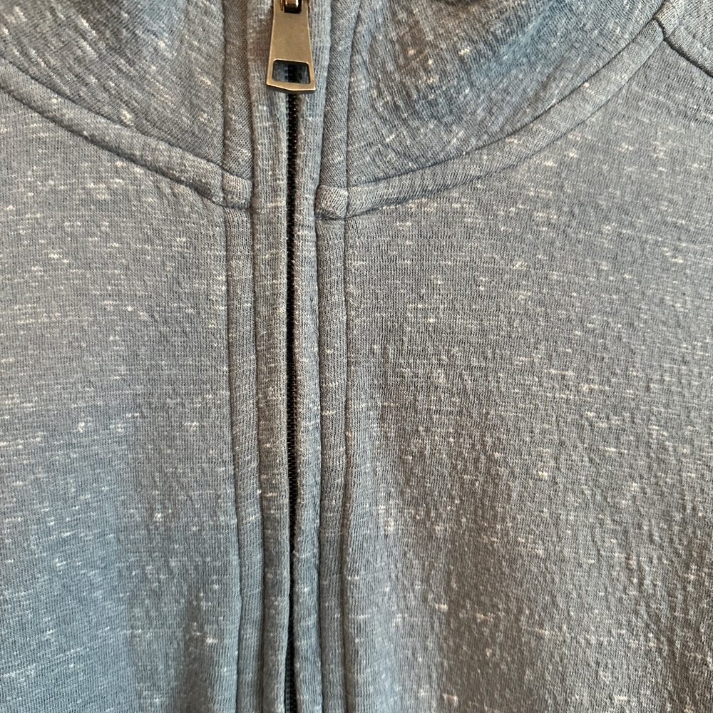 Men's Hawker Rye Light Blue Quarter-Zip Sweater - Picture 2 of 6